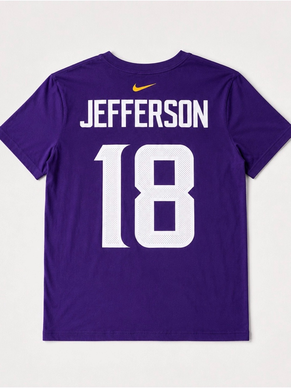 Nike Purple Jefferson 18 Short-Sleeve Jersey Tee